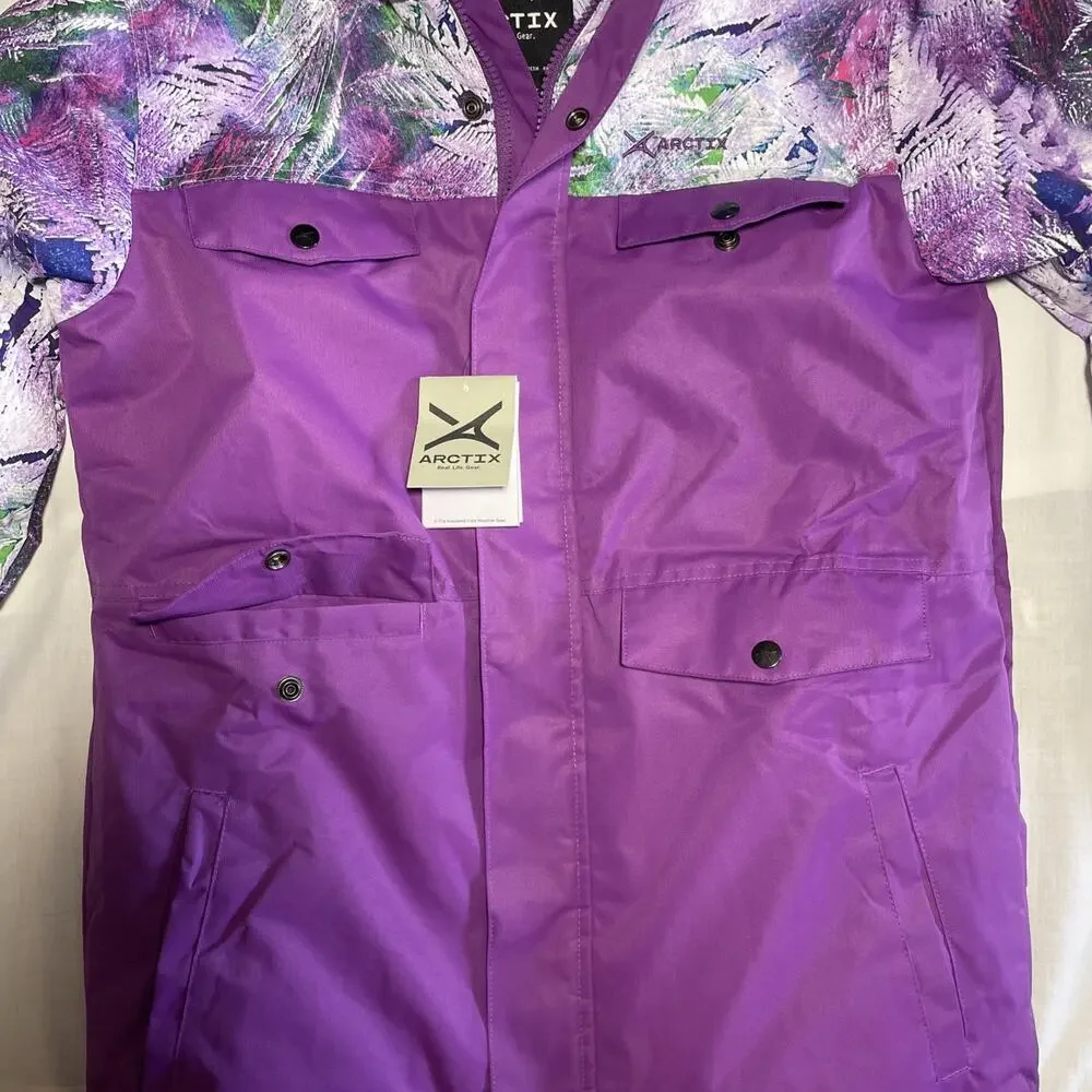 Arctix Girl's Slalom Insulated Winter Ski Jacket Wind Resistant/Insulated XL